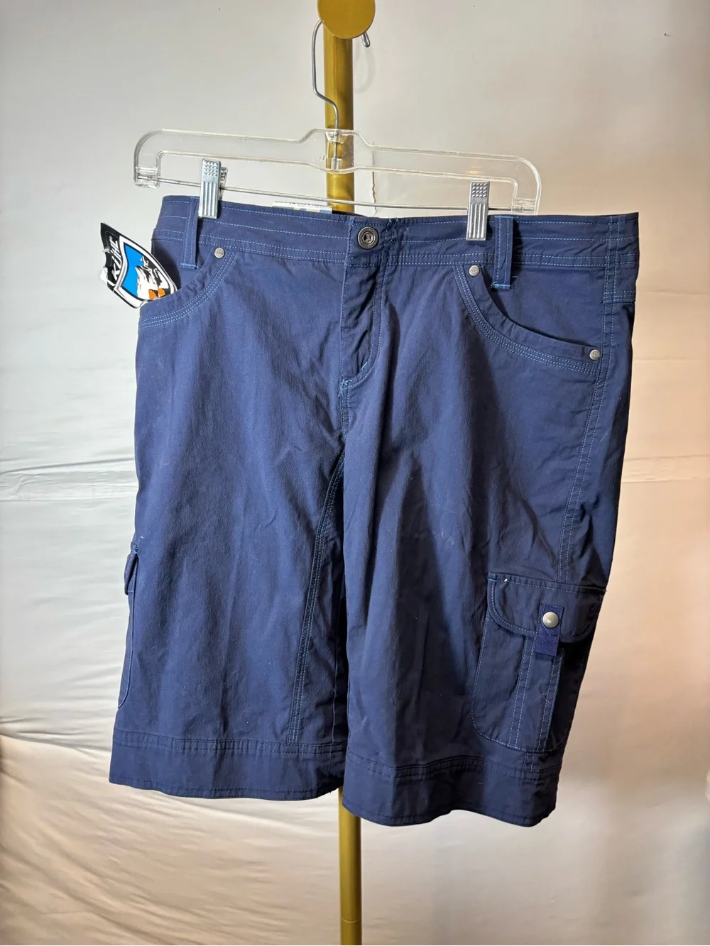 Kuhl Splash cargo shorts women’s size 14 brand new with tags navy blue